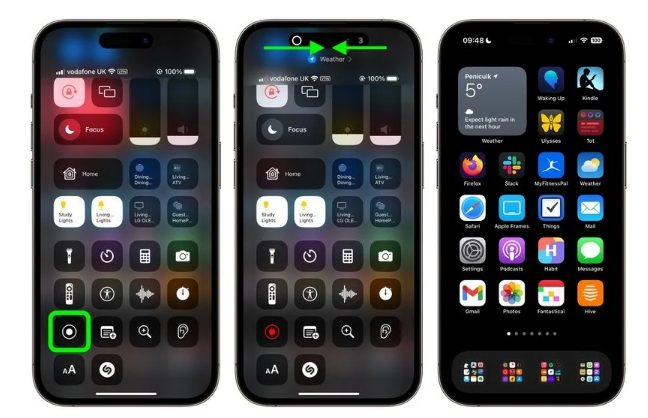 雅江苹果手机维修分享iPhone14录屏如何隐藏灵动岛和红色指示器 