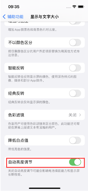 雅江苹果15维修店分享iPhone 15 Pro系列屏幕亮度 